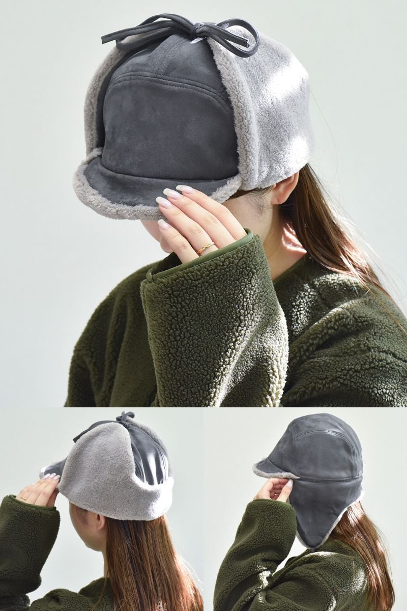 メール便】耳あて付きパイロットキャップ／hat293 | DAY CLOSET