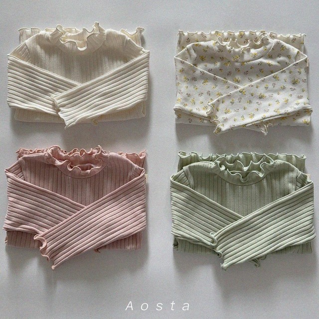 «sold out»«Aosta» カメリアトップス 4colors
