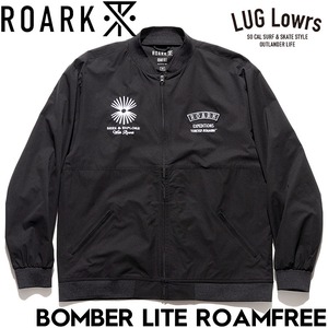ROARK ロアーク BOMBER LITE ROAMFREE ジャケット メンズ ライトボンバージャケット RJJ1203-BLK 26SP 日本代理店正規品
