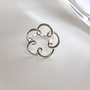 silver925 blossom ring R203