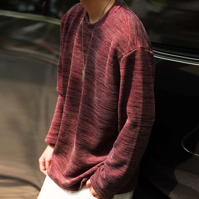 カジュアルベース長袖Tシャツ 220155