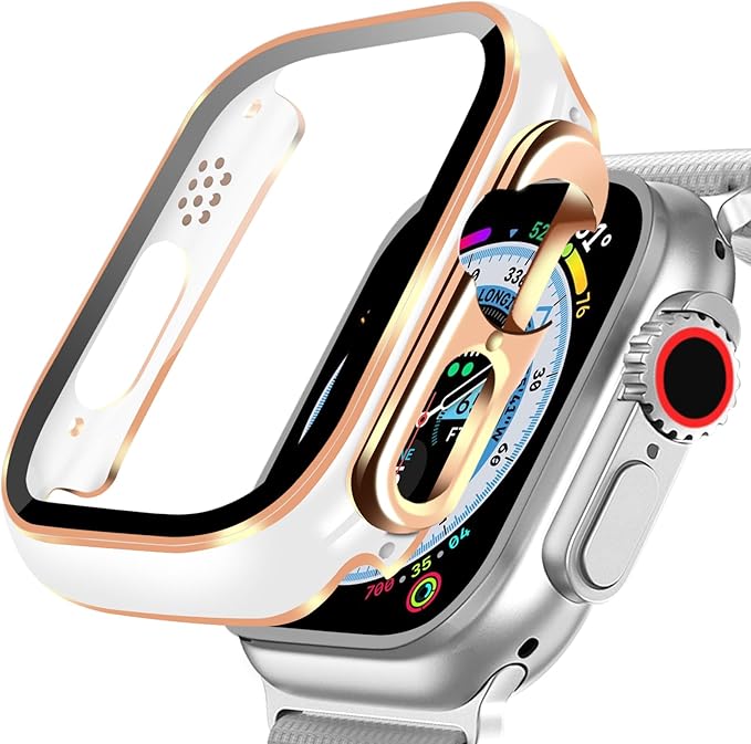 アップルウォッチ49mm ウルトラultra クリスタルガラスケース