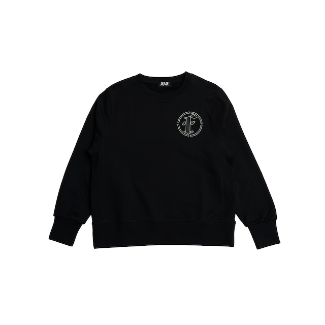 FAKE AS FLOWERS / STENCIL LOGO CREWNECK SWEAT