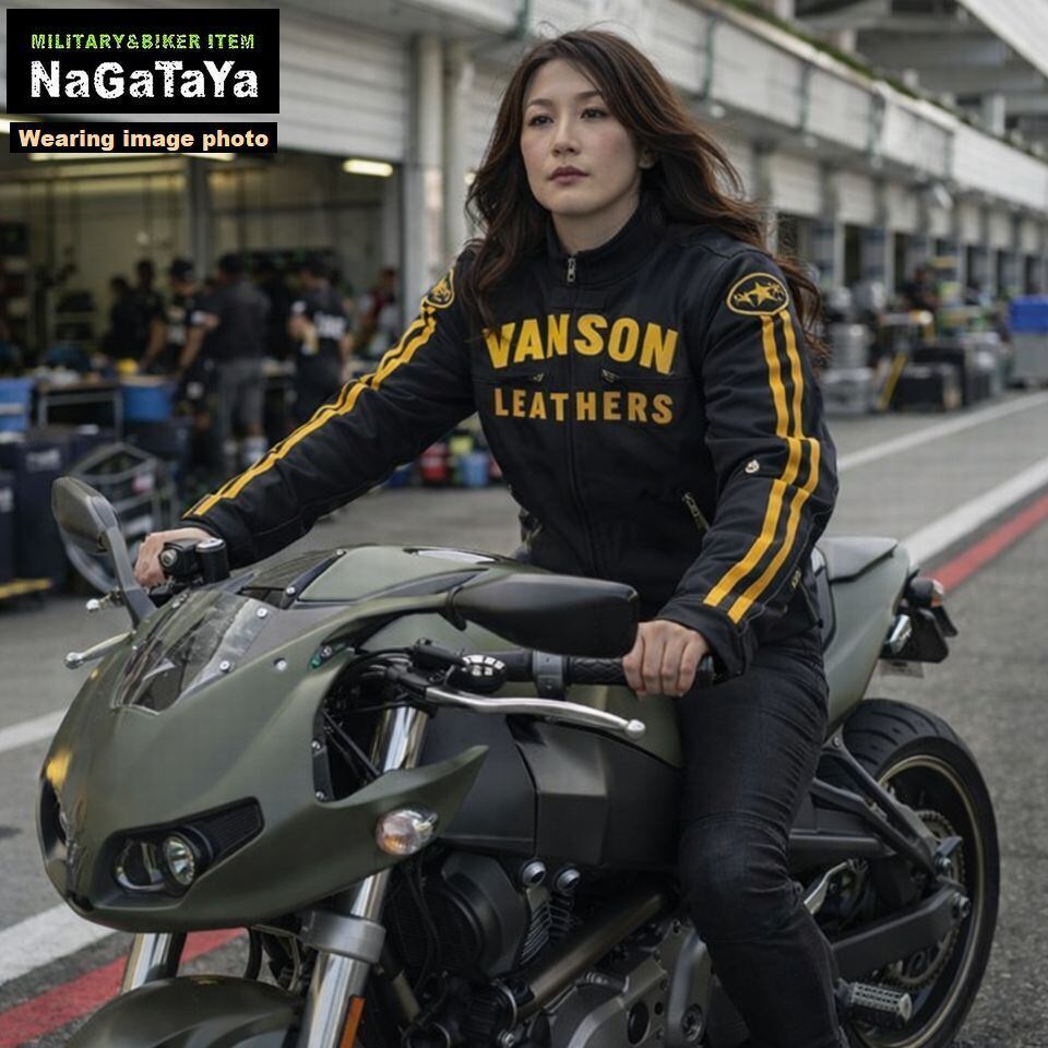バンソン VANSON 防寒 ウインター シングル ライダースジャケット ワン