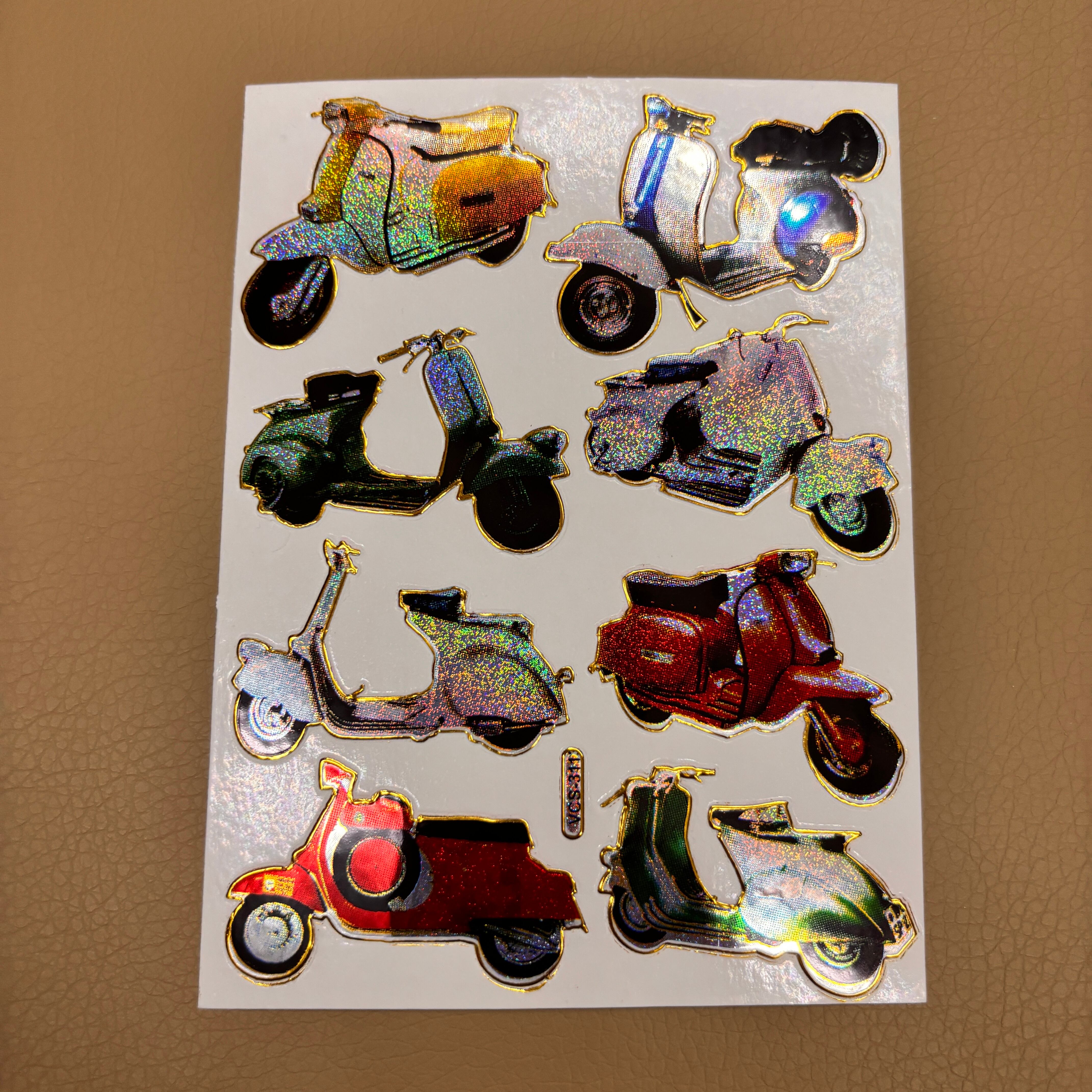 88 スクーター レトロキラキラシール VCS-3113 VCS01