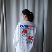 【over print】crisis Heavy LS Tee