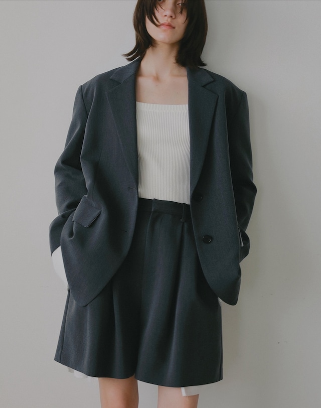MANOF OVER SIZED LAYERED JACKET 2色展開
