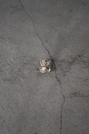 Addiction silver 925 design ring  "crush"