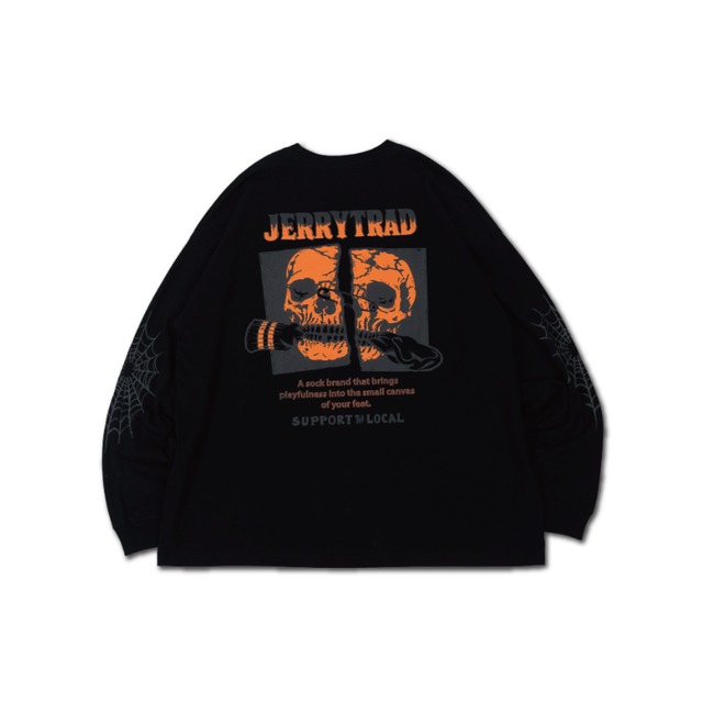 CRUNCH L/S TEE BLK