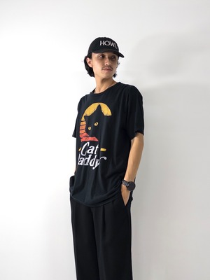 00s Cat Daddy print T-shirt