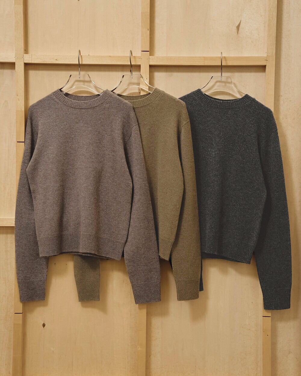 TODAYFUL】Cashmere Seamless Knit | アトリエちねん（仮）