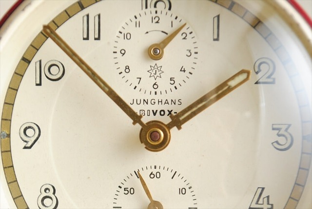 ドイツ製 ヴィンテージ Junghans BIVOX 手巻き 目覚まし時計 