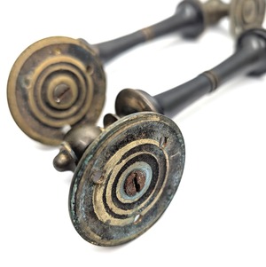 パリのアンティーク　真鍮のドア金物