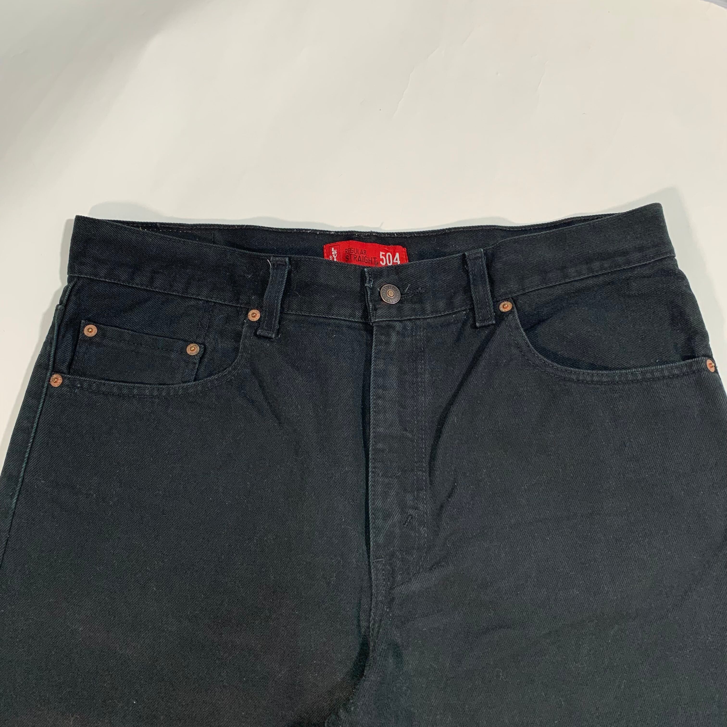 9041 リーバイス 504 ブラックデニム ジーンズ W36 | San Fernando 9041 リーバイス 504 ブラックデニム ジーンズ W36 | San Fernando
