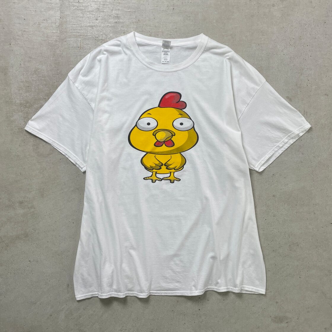 00年代 レストラン アドバタイジング プリントTシャツ メッセージ 