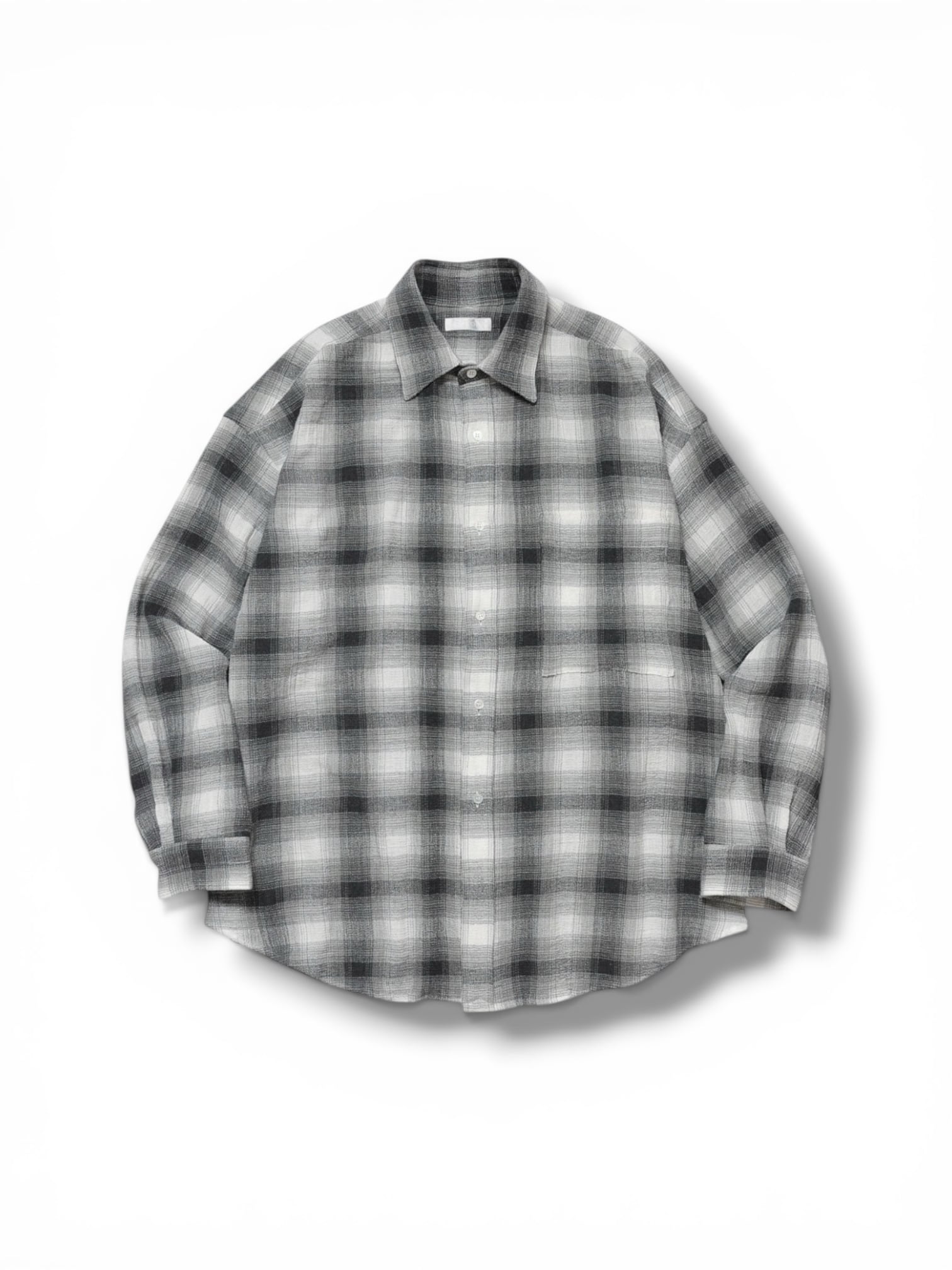 ROTOL - Dry Ombre Wide Shirts - / R26SSEM13 / ロトル ドライオンブレワイドシャツ