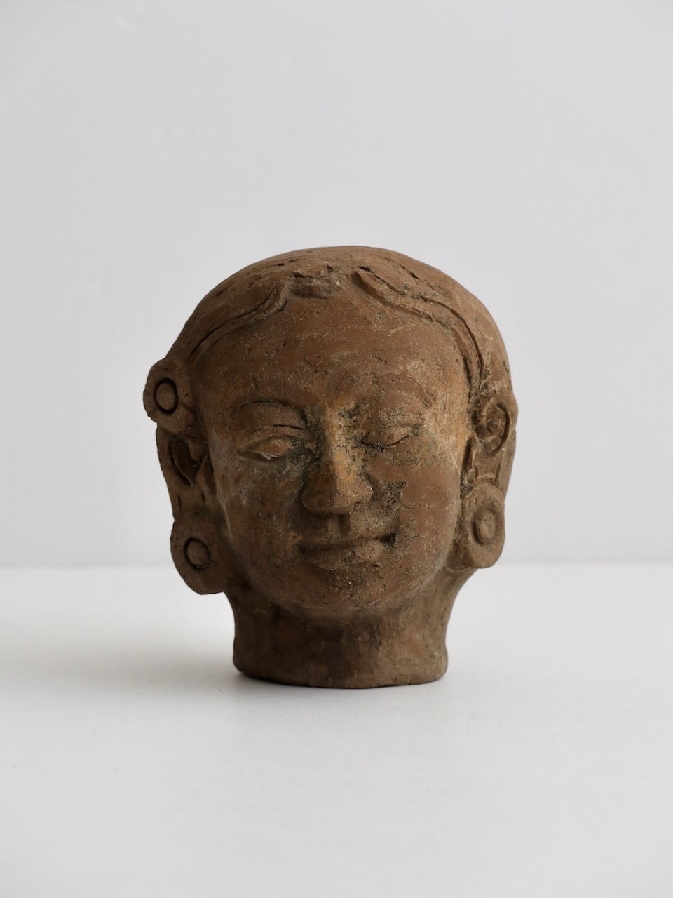 テラコッタの首像|Terracotta Decorative Bust