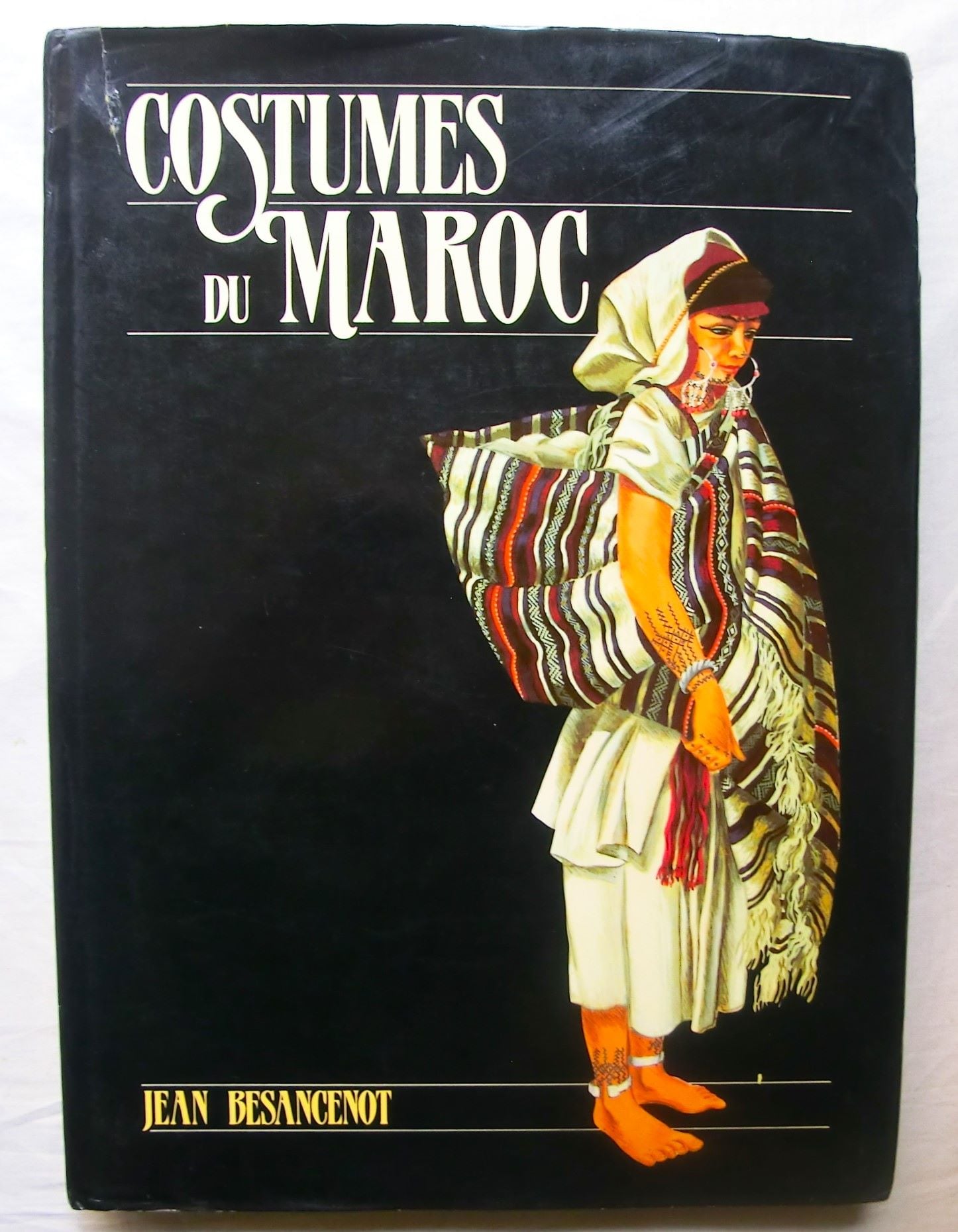 【洋書】Costumes du Maroc モロッコの民族衣装 画集 絶版レア モロッコ 伝統衣装 Costumes du Maroc Jean Besancenot 民族衣装
