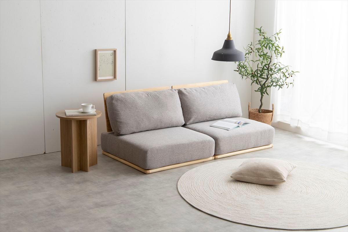 家具350 ソファ Ricordo ファブリックローソファ 2人掛】 Ricordo