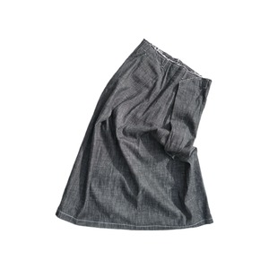 【rihei】Denim Skirt (Black)