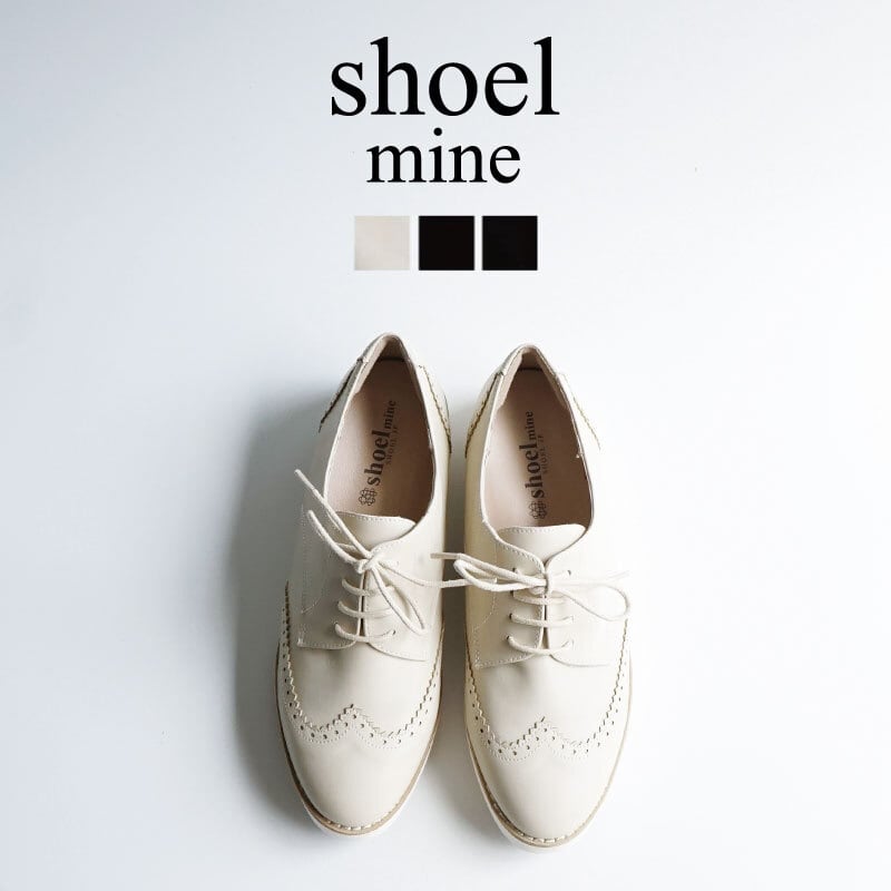 めーぷる shoel mine シュールマイン レースアップシューズ 9934 | CLAIR-U