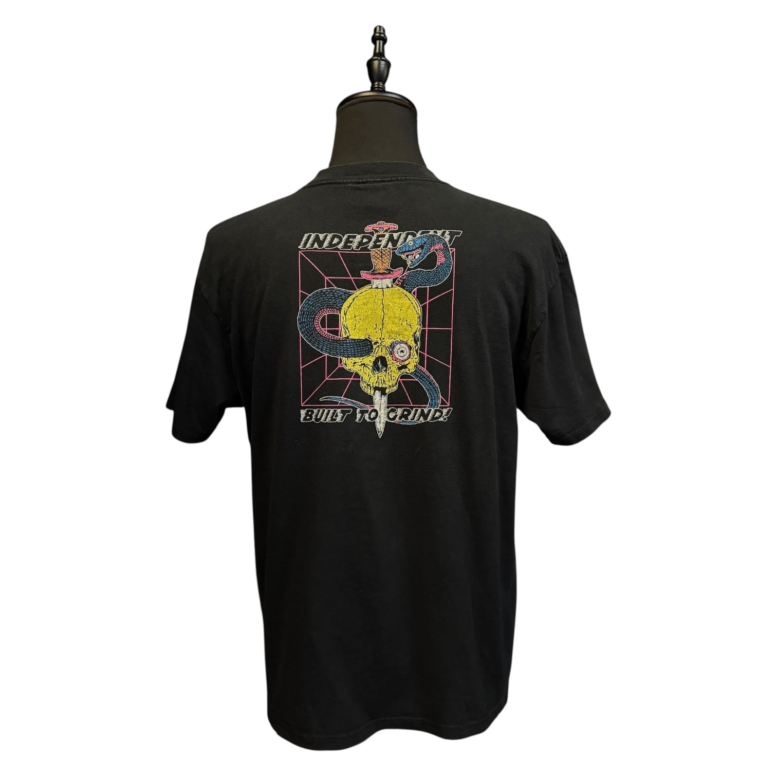INDEPENDENT】インディペンデント Skull スカル Relic Vintage Tシャツ