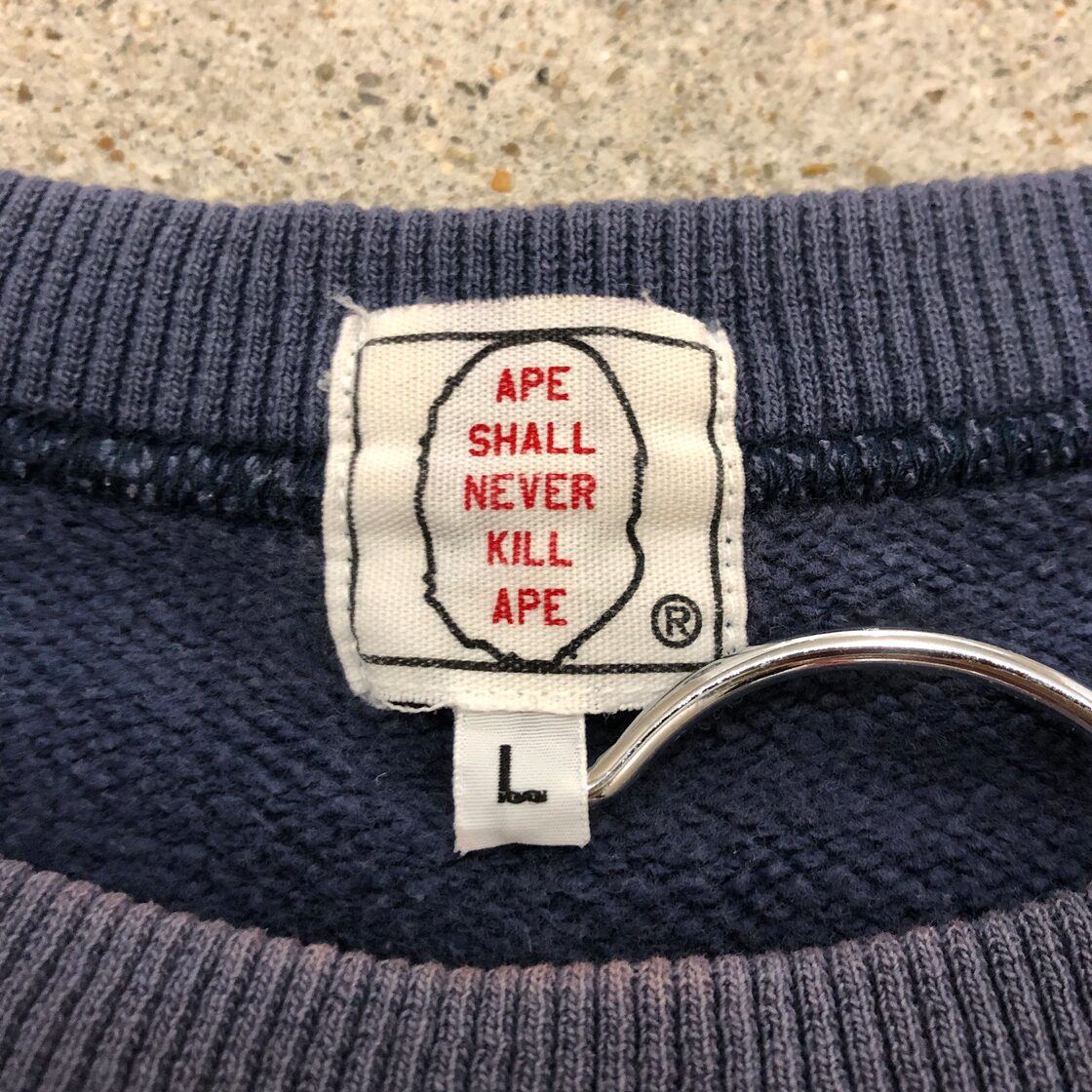 A・BATHING APE エイプ スタジャン 初期タグ（A BATHING APE】初期タグ 