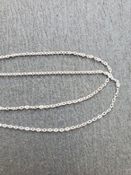 平あずき 925silverチェーン 送料無料