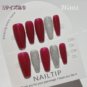 ZG102 ネイルチップ サイズXS/S/M/L