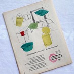 フランス古本　ヴィンテージ雑誌　婦人雑誌　ファッション・趣味　1950年代　NOVEMBRE 1956　12pscn29-4