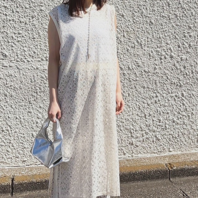 ロージー  Rosiee タイルレースワンピース