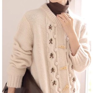 duffel button knit cardigan N30215