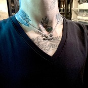 TWIN CROWN NECKLACE / ツインクラウンネックレス