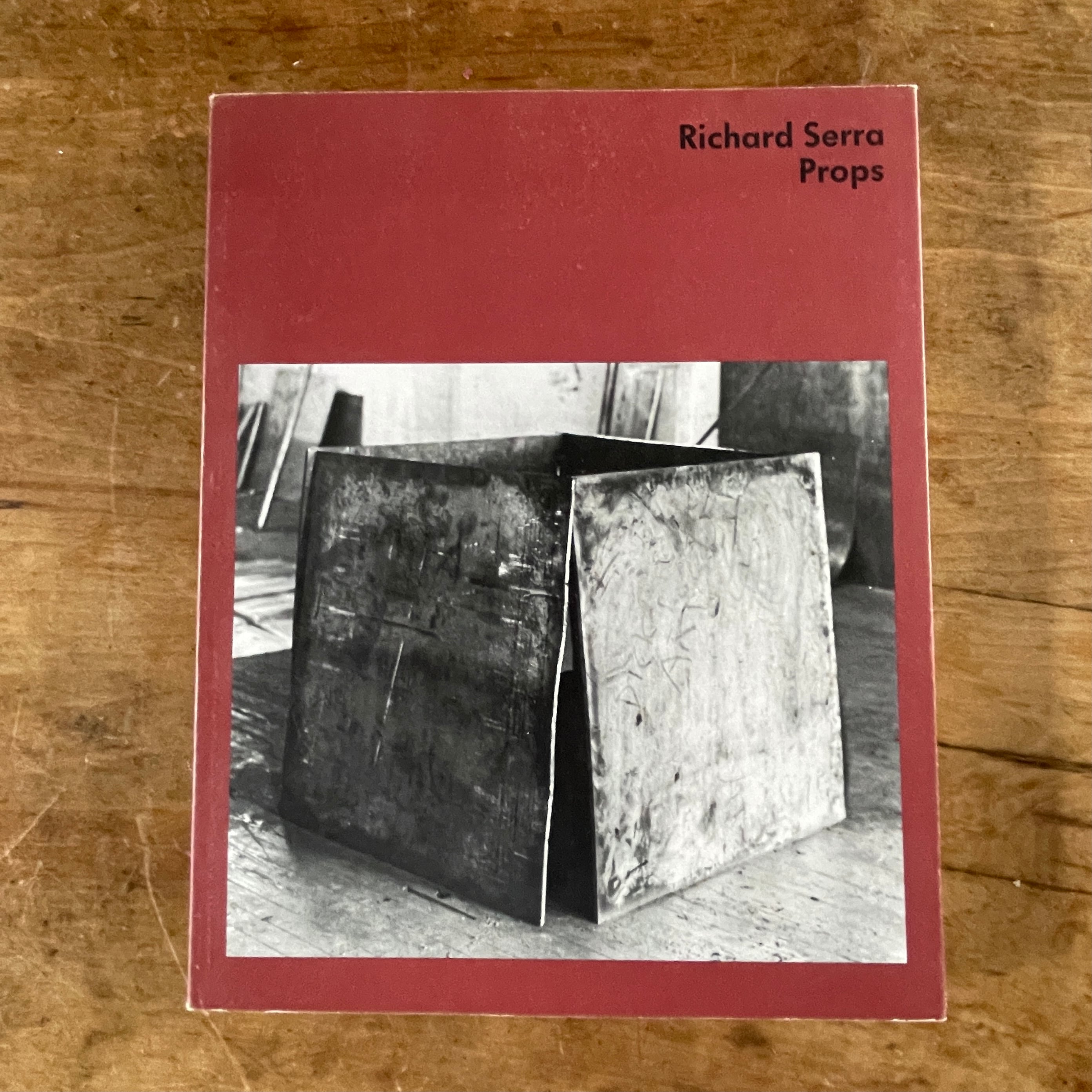 【絶版洋古書】リチャード・セラ　Richard Serra 　Props　Wilhelm Lehmbruck Museum 1994 　[31019542931]