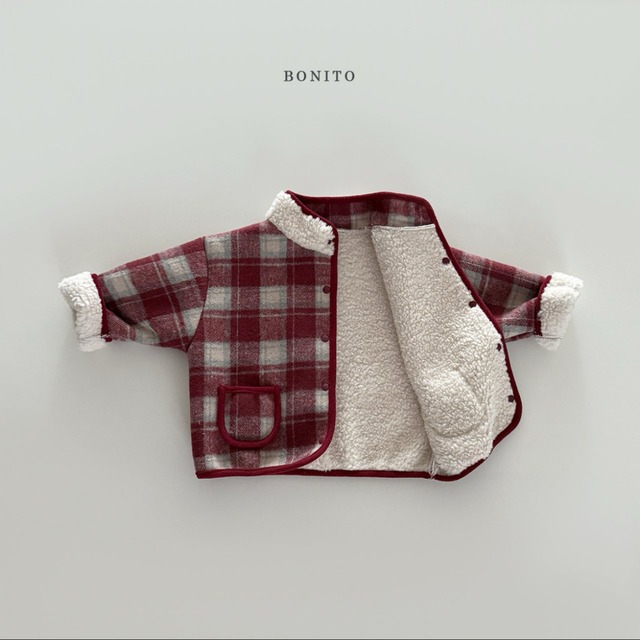 《予約》BONITO ¨ checked lao dumble jacket
