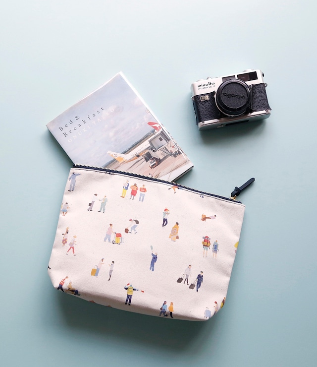 ＜PPPRINT for ANA＞AIRPORT POUCH / ポーチ