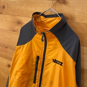 【NORTH END】starz テレビネットワーク 刺繍ロゴ ジャケット ワンポイント アメリカ古着