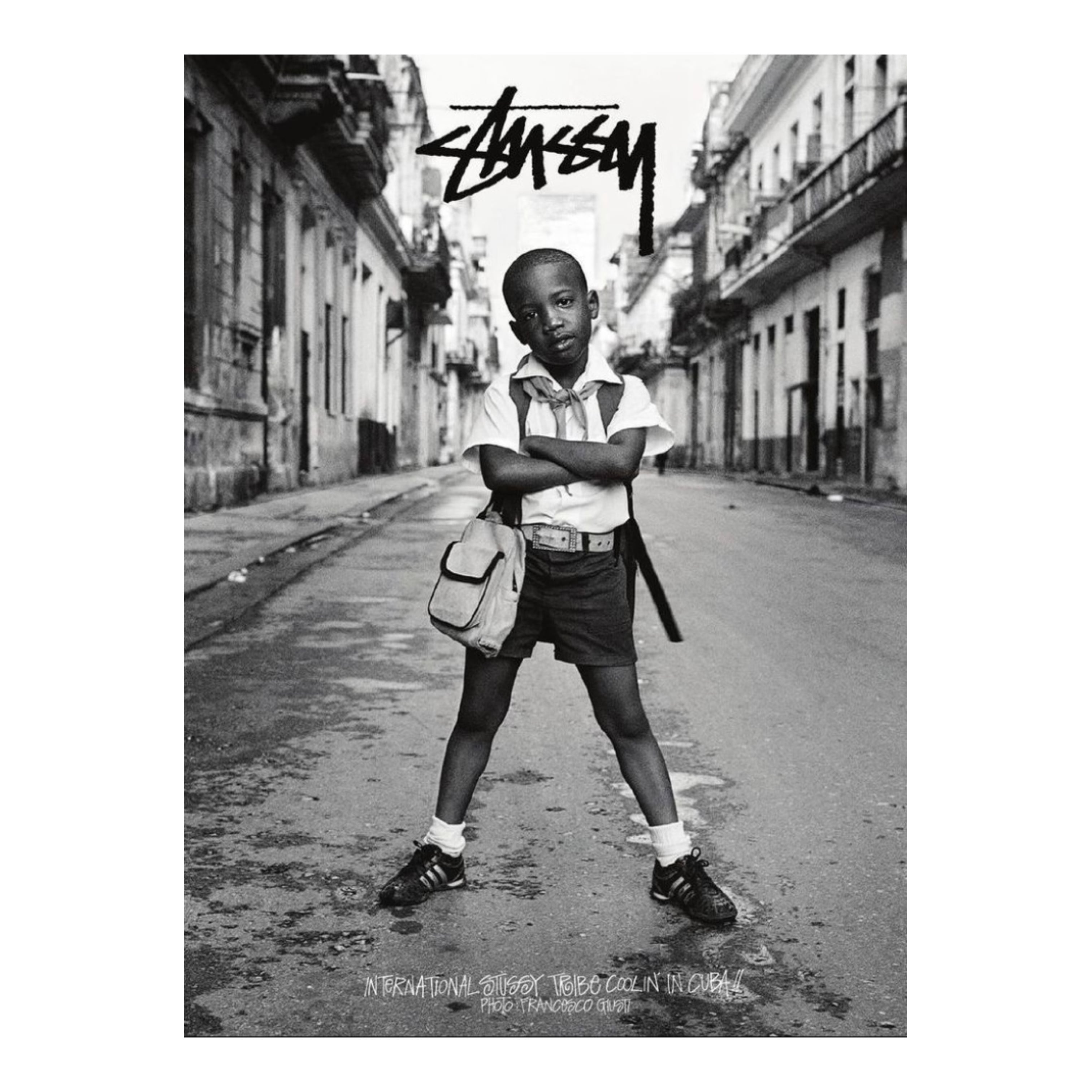 Late 90s stussy JAZZ MAN graphic tee | MARKET