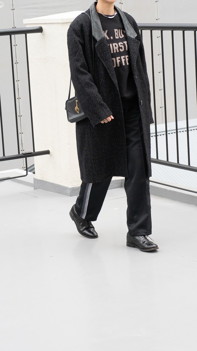 "ear PAPILLONNER" used Leather mini shoulder bag