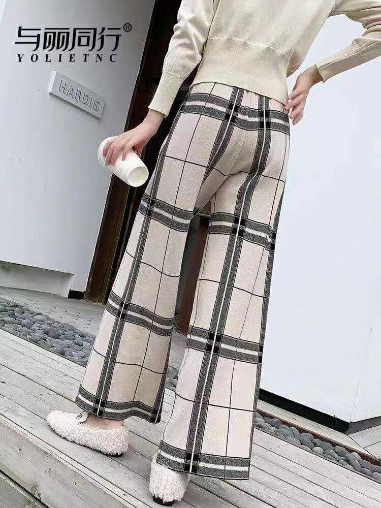 チェックパンツ　AJ11295-D06