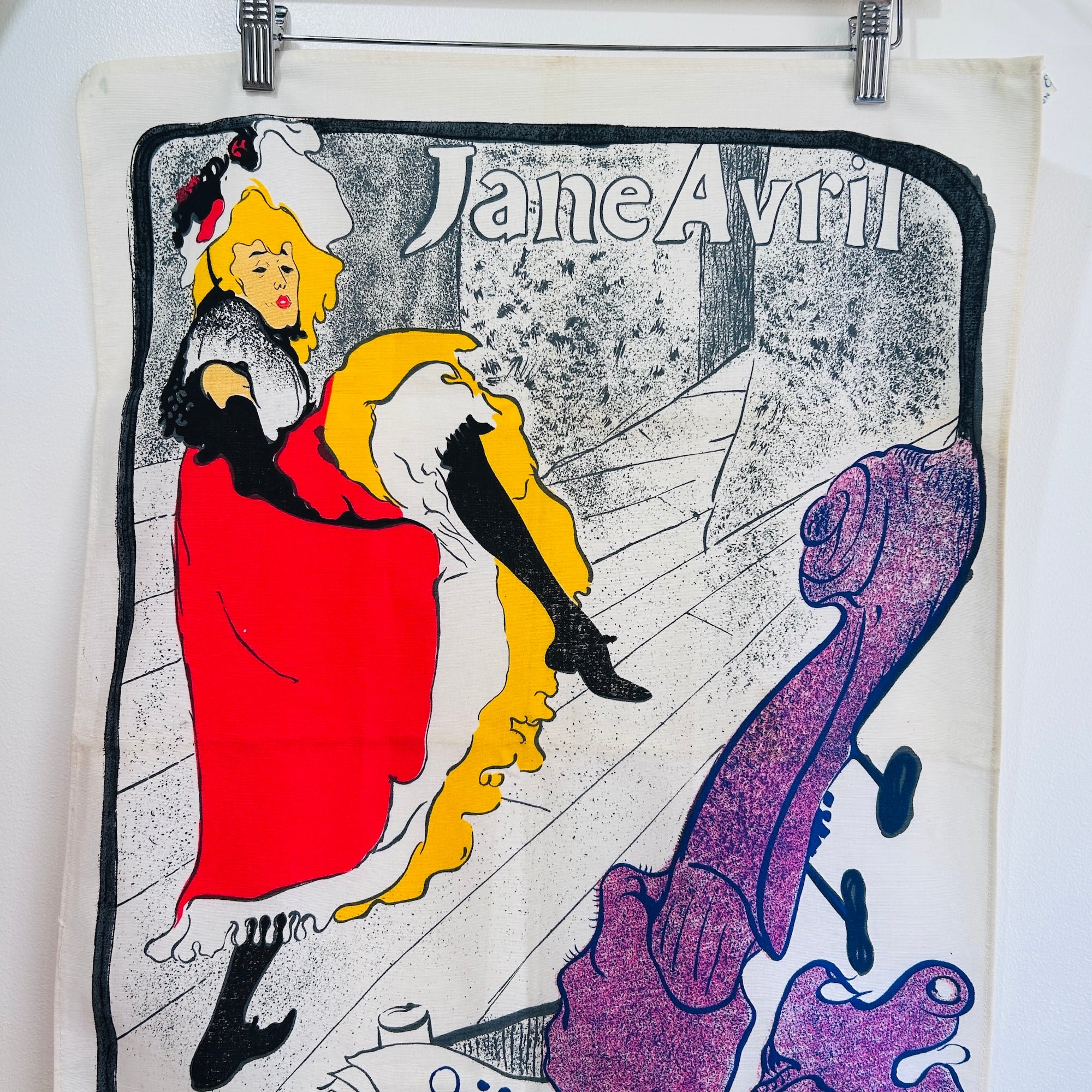 仏vintage ロートレック「Jane Avril」タペストリーポスター | Milo