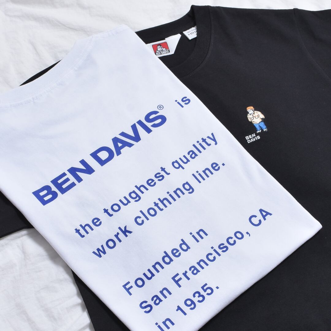 【BEN DAVIS】GORILLA EMB TEE