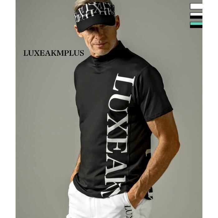 新品XLサイズセットアップ 上下セット ゴルフウェア リュクスエイケイ