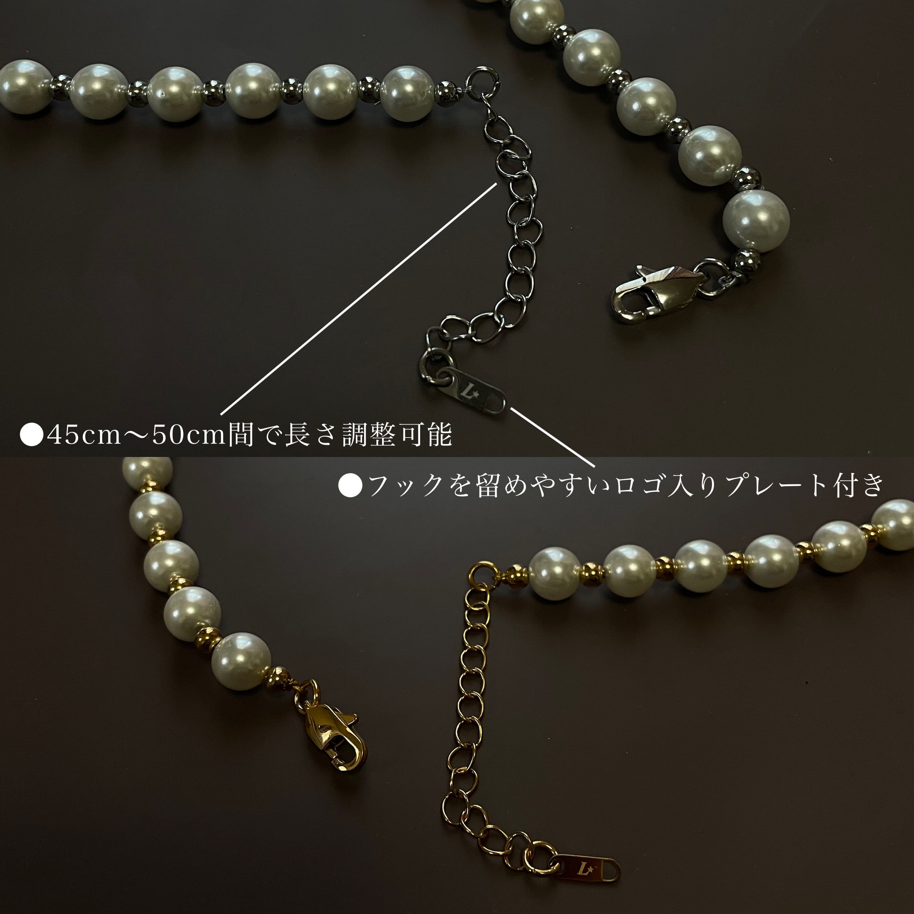 8mm】316L shell pearl necklace | ✯Lucliss Jewelry✯