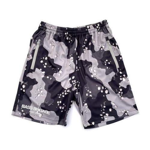 LAKE CAMO DRY SHORTS - LAKE CAMO BLACK