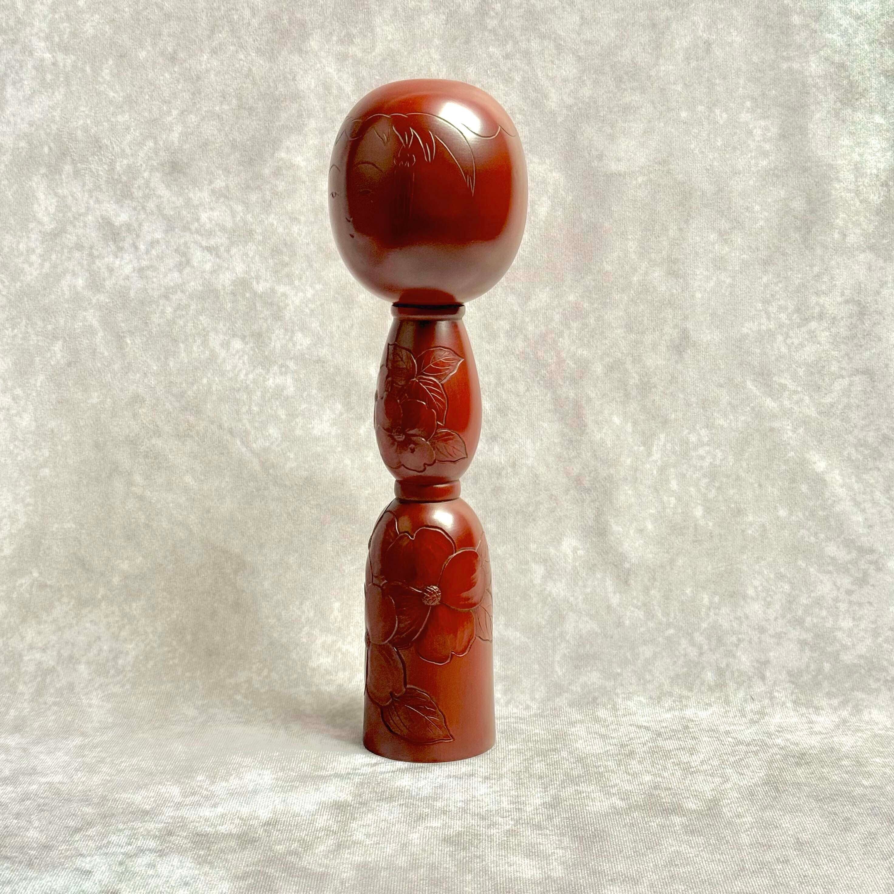 伝統工芸「鎌倉彫こけし」（No.38）