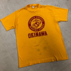 1970'S ARTEX US MARINE CORPS "OKINAWA" T-SHIRT