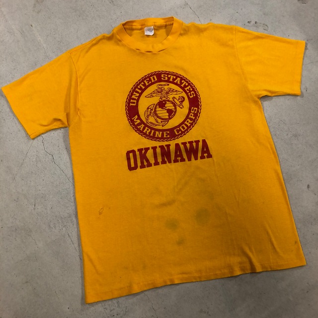 1970'S ARTEX US MARINE CORPS "OKINAWA" T-SHIRT