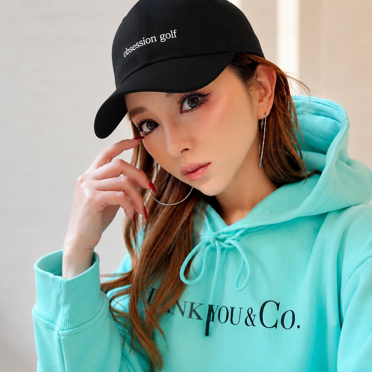 THANK YOU ＆ Co. パーカー ティファニーブルー | obsession golf co.