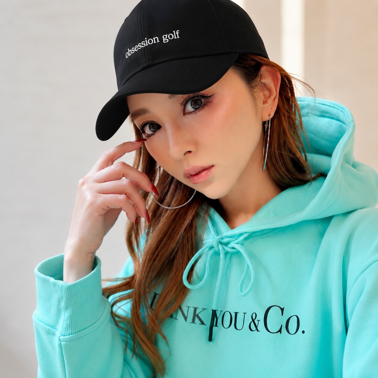 THANK YOU ＆ Co. パーカー ティファニーブルー | obsession golf co.